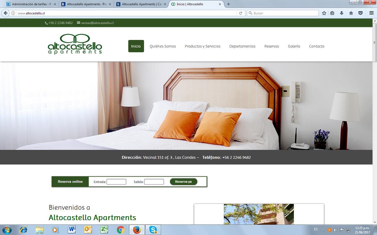 סנטיאגו Altocastello Apartments מראה חיצוני תמונה